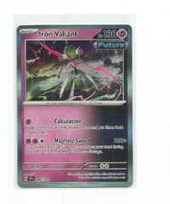 IRON VALIANT 2024 POKEMON SCARLET & VIOLET TEMPORAL FORCES HOLO CARD #80/162