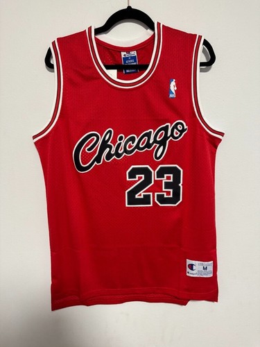 Michael Jordan #23 Men's Red Chicago Bulls Jersey