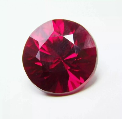 Mozambique Wonderful  Red Ruby Round Shape 8-10Ct Natural EGL Certified Gemstone