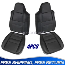 For 2002-2007 Ford F250 F350 Lariat Super Duty Driver & Passenger Seat Cover New