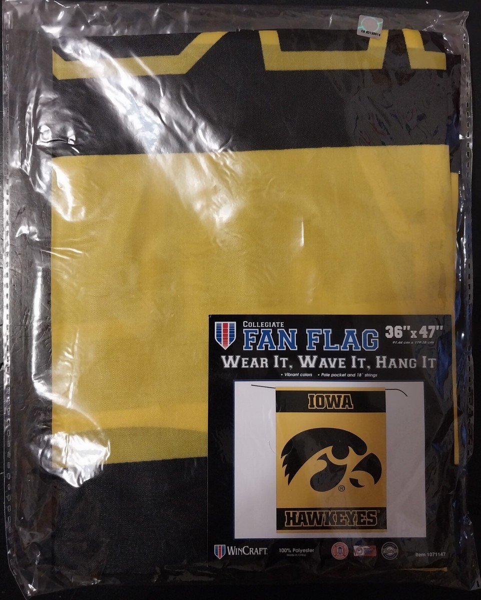 Bandera Del Casco De Fútbol Iowa Hawkeyes De 3x5 Pies | Cuotas sin interés