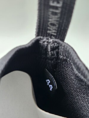 Moncler Acqua High Rain Boots Khaki Green Men's 11 44 Removable