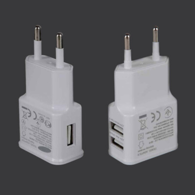 2A USB Netzteil Ladekabel Ladegerät Netzstecker FÜR 240V Power Adapter Samsung
