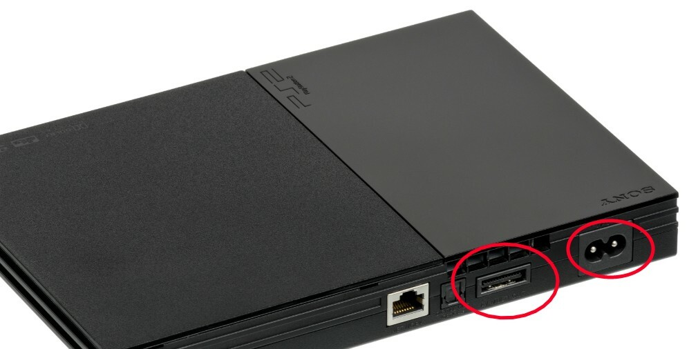 OMNIHIL 5-Foot AC Power Cord For Sony PlayStation 2 PS2 - UL Listed Replacement Cable