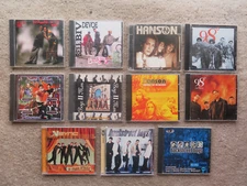 Boy Band Music CD lot Hanson Backstreet Boys 98 Degrees Nsync Bell Biv Devoe MOR