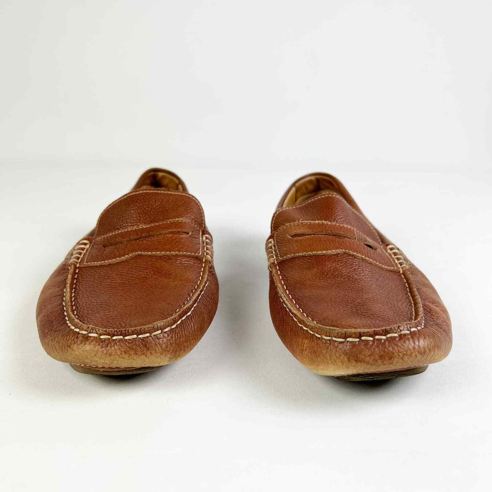 1901 Nordstrom mens brown leather 