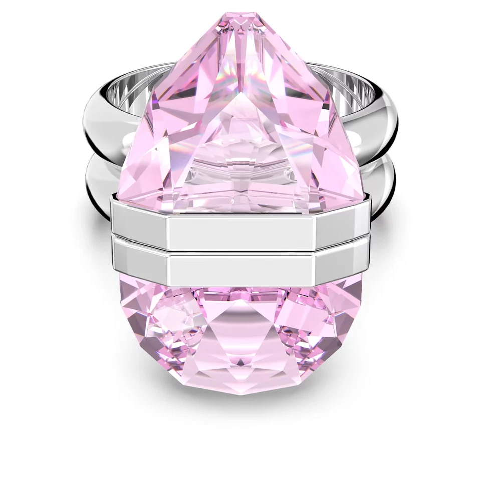 Nuevo en caja Anillo Rosa SWAROVSKI LUCENT Cierre Magnético Talla 52 y Bolso 175,00 £ Foto 4 de 4