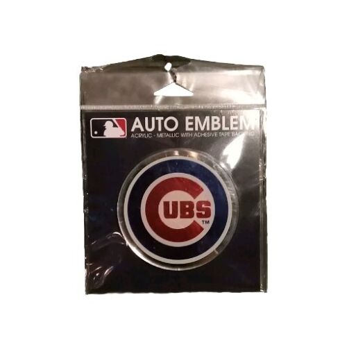 Chicago Cubs Car Truck Suv Aluminum Color Emblem Decal MLB New - 第 1/2 張圖片