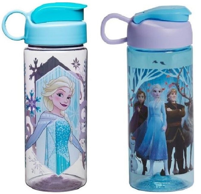 DISNEY FROZEN II WATER BOTTLES WITH CARRY LOOP ( 2 COUNT ) eBay