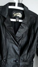 Ladies Really Soft Genuine Leather Jacket, Size Medium, Measures 40" Bust Closed
