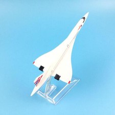 1/400 15cm British Concorde Alloy Plane Aircr...