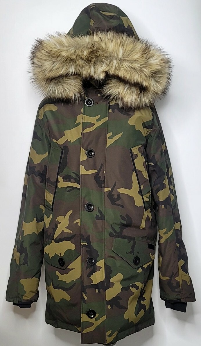 Faux Fur Trim Ralph Lauren Camo Parka $500 Polo RALPH LAUREN Mens - Main Image