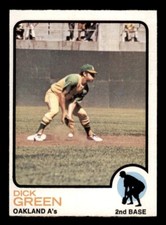 1973 Topps Baseball #456 Dick Green EX/MT *d7