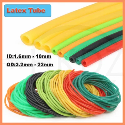 Colorfuls Surgical Latex Tube Natural Rubber Pipe Hose Elastic Slingshot Fishing
