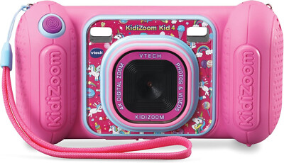 VTECH KidiZoom Kid 4 pink Kinderkamera Pink Elternkontrolle Für Kinder von 4-8 