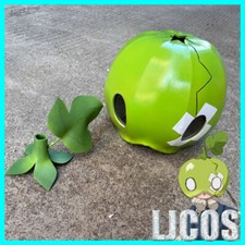 Anime Dr.STONE Suika Green Headgear Wearable Cosplay Helmet Halloween Prop Gift