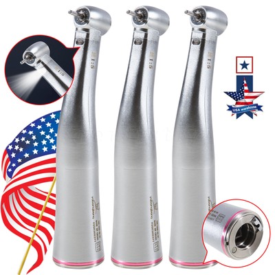 Handpieces In Dentistry Ti-Max X95L Style Dental 1:5 Increasing Fiber Optic Contra Angle Low Speed Handpiece Red Ring Air Turbine Star Dental Handpiece
