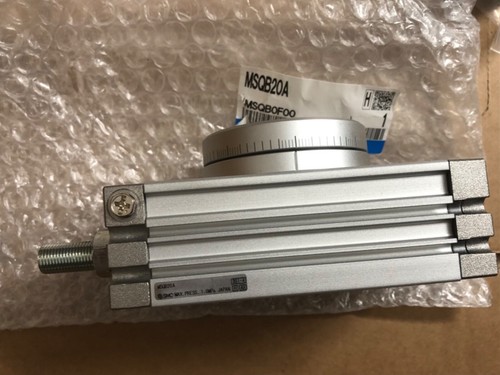 SMC MSQB20A cilindro pneumatico rotante tipo pignone e cremagliera - Foto 2 di 3