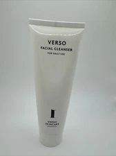 Verso Skincare Facial Cleanser - For Daily Use - Full Size 4oz/120ml.