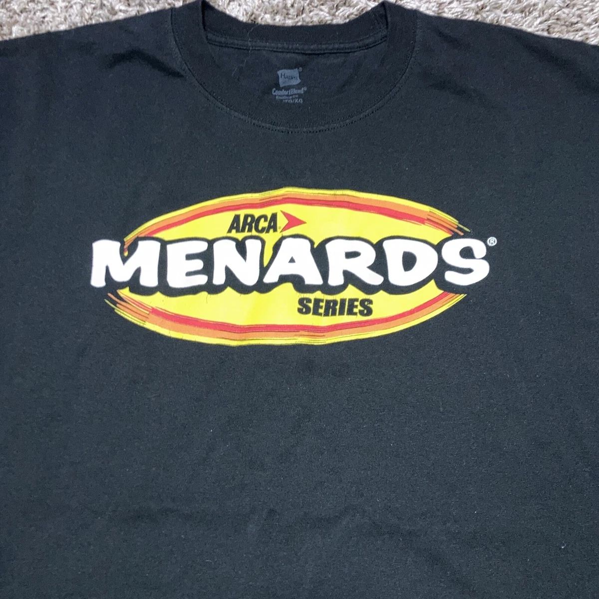 Menards ARCA Racing T Shirt Black XL