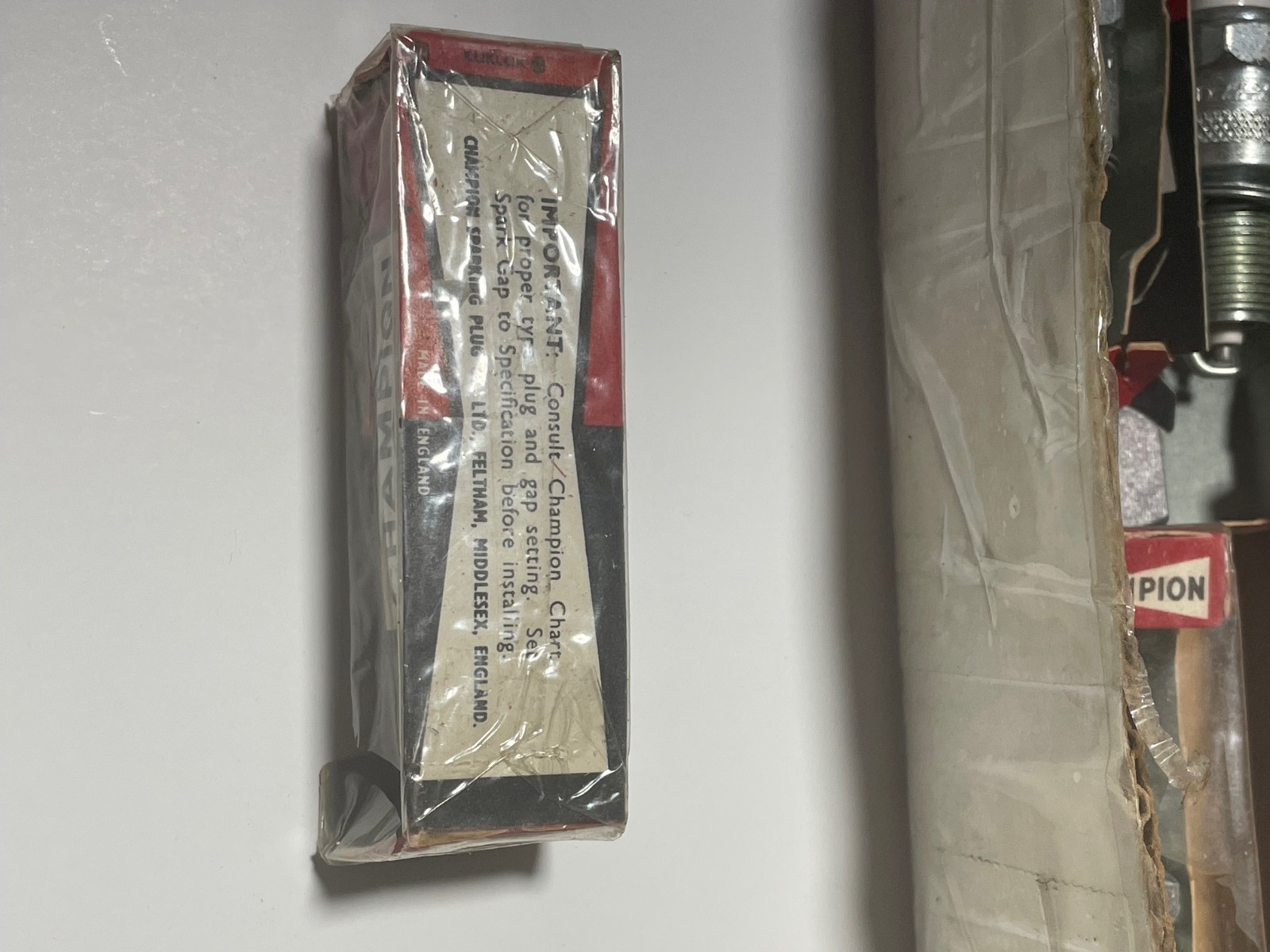 NOS Original Rolls-Royce N14Y Spark Plug Set Silver Cloud, Silver Shadow V-8 NLA