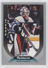 2020-21 Upper Deck Parkhurst Rookies Silver Border Matiss Kivlenieks #292 x6g