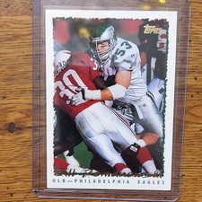 Topps 1995 Bill Romanowski #403 Philadelphia Eagles NFL Football Base Set Card