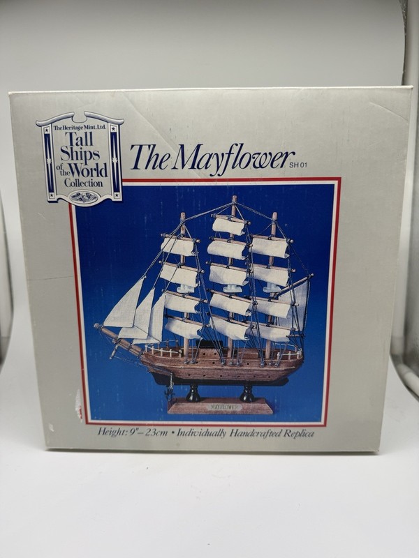 Vintage Heritage Mint Tall Ships of the World The Mayflower Model SH01 Boxed