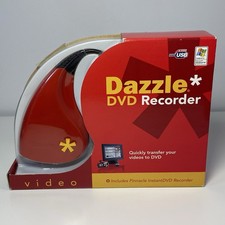 Pinnacle Dazzle DVD Recorder USB Video Capture Software with Installation CDs