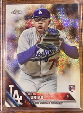 Julio Urias 2016 Topps Chrome Update RC Rookie Los Angeles Dodgers #HMT27 MLB