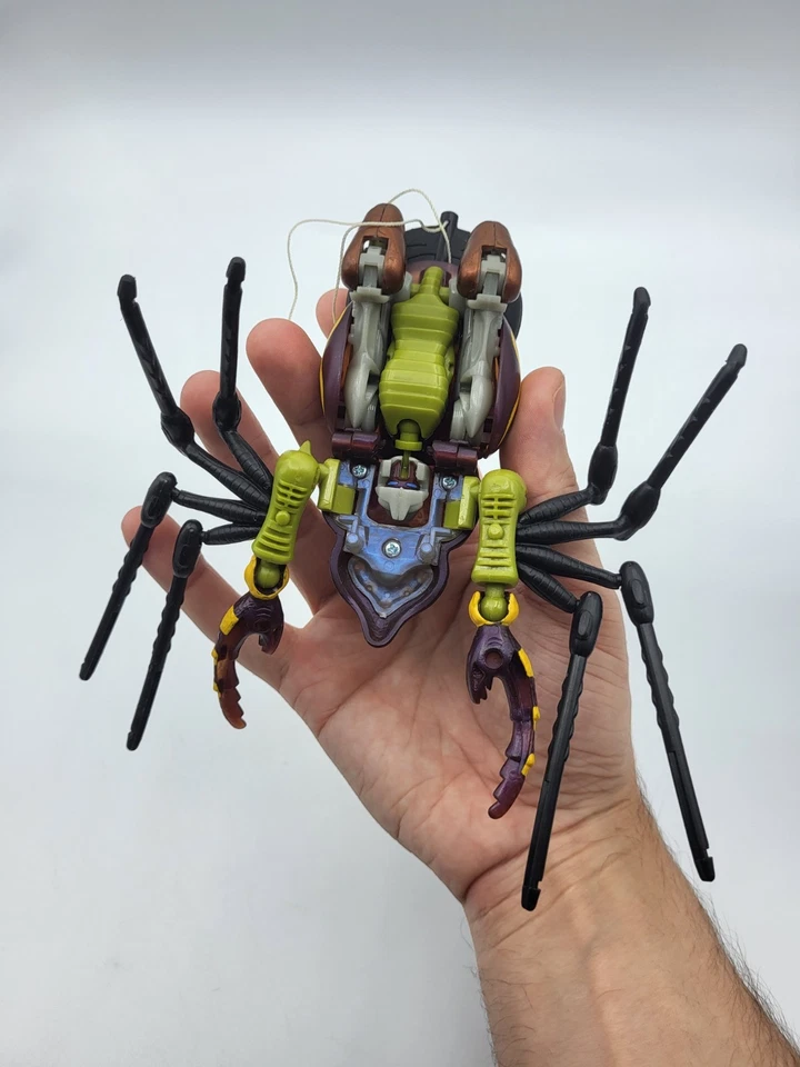 Hasbro Beast Wars 10º Aniversario Predacon Tarantulus Transformers con Arma Foto 3 de 3