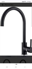 GRIFEMA G4001B Kitchen Mixer Tap 360 Degrees Swivel Spout black 