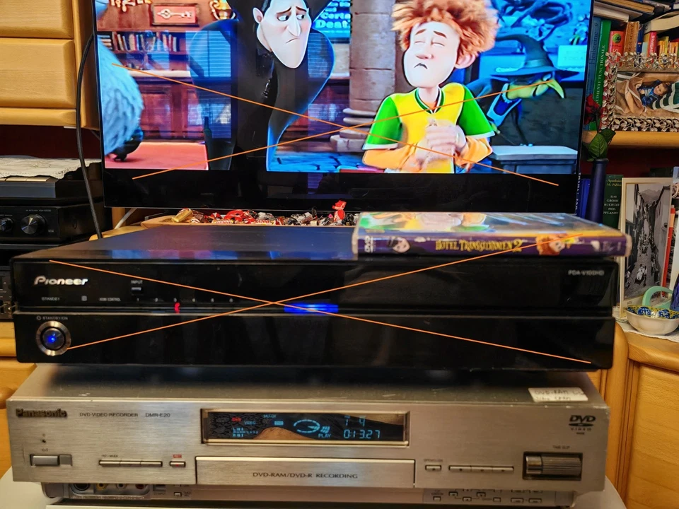 Panasonic DMR-E20 DVD Rekorder (historischer Bolide)