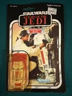Vintage Star Wars R5-D4 Recarded  Original Action Figure & Sticker 21 Back
