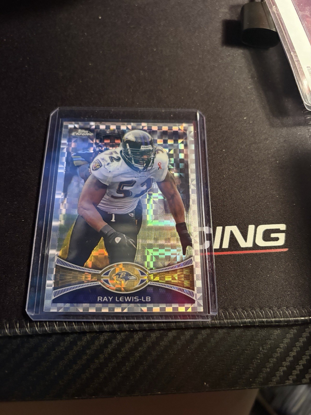 2012 Topps Chrome - Ray Lewis #121 X-Fractor