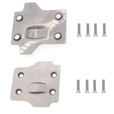 Edelstahl Chassis Unterfahrschutz Set für Arrma Kraton Outcast Senton Talion y