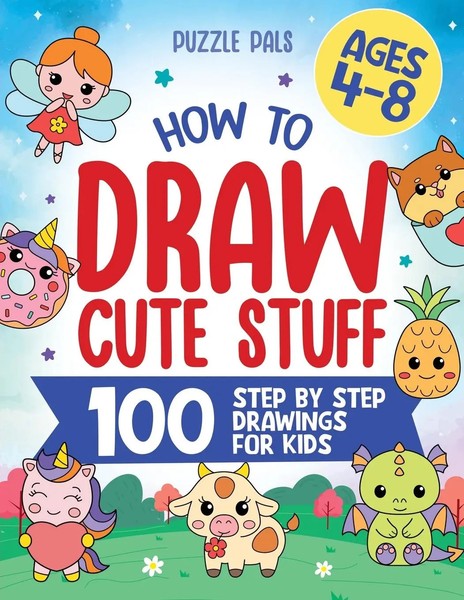 Puzzle Pals | How To Draw Cute Stuff | Taschenbuch | Englisch (2023)-image