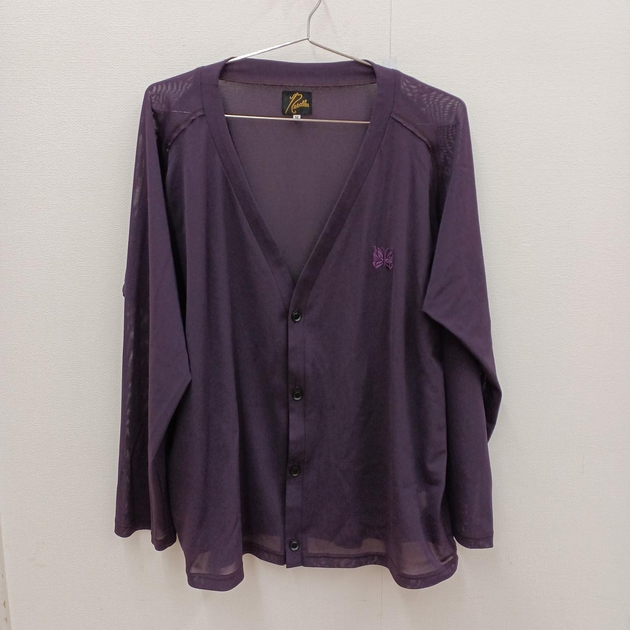 Needles In211/Pr Mesh Cardigan