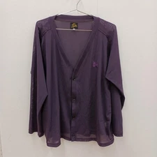 Needles In211/Pr Mesh Cardigan