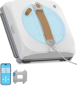 Window Cleaning Robot, 10000Pa Strong Suction,  App & Remote Control