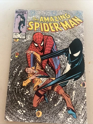 The Amazing Spider-Man #258 Black Suit Revealed As Symbiote VF+ D1