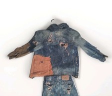 Jordan Craig Legacy Edition Boys 2pc Denim Set Jacket Jeans Size 12 Streetwear