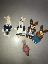 Handgefertigte Osterhasen