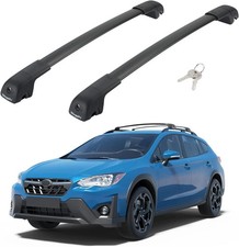 Lockable Roof Rack Cross Bars Compatible Subaru Crosstrek Impreza 1588