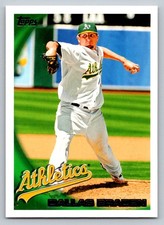 2010 Topps #417 Dallas Braden Oakland Athletics