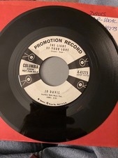 teen country girl singer JO DAVIS Mama's Boy, The Light Of Your Love COLUMBIA 45