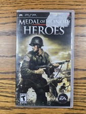 Medal of Honor: Heroes (Sony PSP, 2006) - MANUAL INCLUDED 