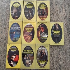 Dark Shadows Vintage Paperback Book Series Marilyn Ross Gothic Vampire Horror