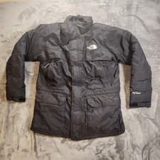The North Face Parka Boys XL Black HyVent McMurdo Goose Down Gorpcore