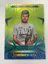 2024-25 Panini Obsidian Basketball Luka Doncic Mavericks SP Trophy Caldera SP